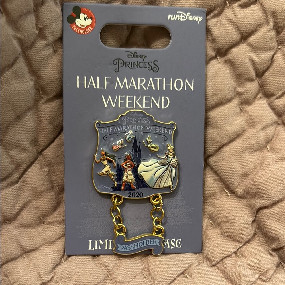 2020 Disney Princess Marathon Weekend passholder pin